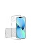 Apple Uyumlu iPhone 13 Kamera Korumalı 3D Şeffaf Silikon Kılıf 514128999