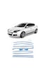 Renault Megane 3 Hb 2008-2016 Uyumlu Krom Cam Çerçevesi 10 Parça Tam Tur Paslanmaz Krom Çıta