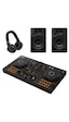 Pioneer Dj Ddj-flx4 - Dm-40d Referans Monitör Hoparlör - Hdj-cue1 Dj Kulaklığı - Dj Başlangıç Seti