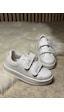 Günlük Unisex Çocuk Sneaker Cırtlı Dikiş Detaylı Kalın Tabanlı Rahat Hafif Spor Ayakkabı 525pf Beyaz - Beyaz Günlük Unisex Çocuk Sneaker Cırtlı Dikiş Detaylı Kalın Tabanlı Rahat Hafif Spor Ayakkabı 525pf Beyaz - Beyaz