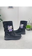 Nstil Alves Unisex Kadın - Erkek - Çocuk Kar Botu İçi Kürklü Cırt Cırtlı Kaymaz Taban Ayakkabı 802 Hello Kitty