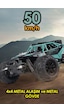 2.4ghz Metal Gövde Led Farlı 4x4 4wd 50km Hız Yapan Uzaktan Kumandalı Rc Araba