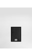Dolce & Gabbana Logo Calfskin Passport Cover Siyah