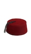 Bordo Renk Osmanlı Fesi Garson Boy 8 No 12-13 Yaş