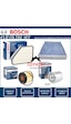 Toyota Corolla 1.4 D4D Bosch  Filtre Bakım Seti 2007-2016 (404770348)