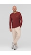Columbia Erkek Uzun Kollu T-shirt Bordo