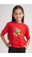 Fyk Kids Kız Çocuk Honey Baskılı Tişört Kırmızı