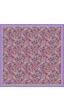 BELLİ Saf İpek Eşarp 4101d02 Sura İpek -0235 - 90 X 90 / Mor Mor