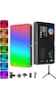 HyMark RGB-CL120 9000K LCD Ekran LED Video Fotoğraf Dolgu Işığı