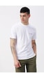 Columbia Csc M Basic Sm Logo Brushed Ss Tee Erkek Kısa Kollu Tişö Beyaz