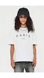 Uyguntarz Çocuk Paris Baskılı Pamuklu Tshirt Beyaz