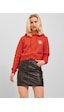 Jjxx Kapüşonlu Rahat Kesim Turuncu Kadın Sweatshirt 12241834 001