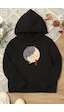 Uyguntarz Çocuk Yin Yang Cats Baskılı Sweatshirt Siyah Uyguntarz Çocuk Yin Yang Cats Baskılı Sweatshirt Siyah