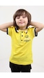 Toontoy Kids Toontoy Erkek Çocuk Nakışlı Tişört Sarı