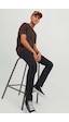Jack & Jones Erkek Jjıglenn Düşük Bel Slim Fit Jean Pantolon 12246949 Siyah Siyah Jack & Jones Erkek Jjıglenn Düşük Bel Slim Fit Jean Pantolon 12246949 Siyah Siyah