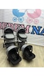 Bebemnas İkiz Yanyana Ayrılıp Birleşen Travel Bebek Arabası + 2 Adet Puset Dahil Tam Set