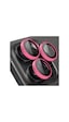 Buff Apple Uyumlu iPhone 15 Pro Max / 15 Pro Neon Metal Lens Koruyucu Pembe