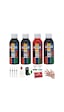 Perfection  HP 652 Siyah ve Renkli̇ Kartuş Uyumlu Dolum Seti 4X100 ML