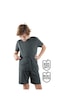 Denokids Dinozor Erkek Çocuk Gri Alt Üst Pijama Takım Renkli Çok Renkli Denokids Dinozor Erkek Çocuk Gri Alt Üst Pijama Takım Renkli Çok Renkli