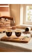 Reoona 2 Li Espresso Bardağı 80 Ml Kahve Bardağı Çift Cidarlı Bardak Şeffaf