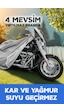 Yamaha Ys 125 Motosiklet Brandası Çadır Örtü - Miflonlu