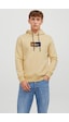 Jack & Jones Jack&jones Kapüşonlu Standart Kalıp Sarı Erkek Sweatshirt 12242197 001