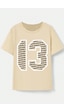 Uyguntarz Çocuk 1898 Brooklyn Pamuklu Tshirt Bej Uyguntarz Çocuk 1898 Brooklyn Pamuklu Tshirt Bej