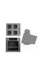 Ferre Fryart Serisi Gri Ankastre Set SS208 - QEP63CPR - D079