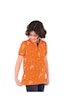 Toontoy Kids Toontoy Erkek Çocuk Komple Baskılı Tişört Oranj