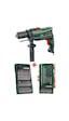Bosch EasyImpact600 600W Darbeli Matkap + 15 Parça Matkap Ucu + 25 Parça Vidalama Ucu Seti
