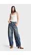it's basic Kadın T.kot Rengi 35w5 Balon Baggy Fit İç Boy 83cm %100 Koton Denim Jean