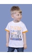 Toontoy Kids Toontoy Erkek Çocuk Kolları Neon Şerit Detaylı Baskılı Tişört Beyaz