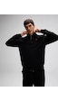 Ellesse Yarım Fermuarlı Siyah Erkek Sweatshirt Em580 Siyah