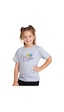 Fyk Kids Kız Çocuk Basic Malibu Baskılı T-shirt Gri