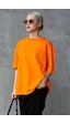 Madmext Turuncu Bisiklet Yaka Basic Oversize T-shirt Mg1687-turuncu Turuncu Madmext Turuncu Bisiklet Yaka Basic Oversize T-shirt Mg1687-turuncu Turuncu