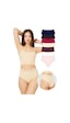Cottonhill Basic Yüksek Bel Lazer Kesim Bikini Külot 7'li Paket - 2 Model2