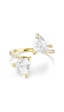 5733478 Swarovski Yüzük Mesmera:rıng Whıte/gos 60 Metalik