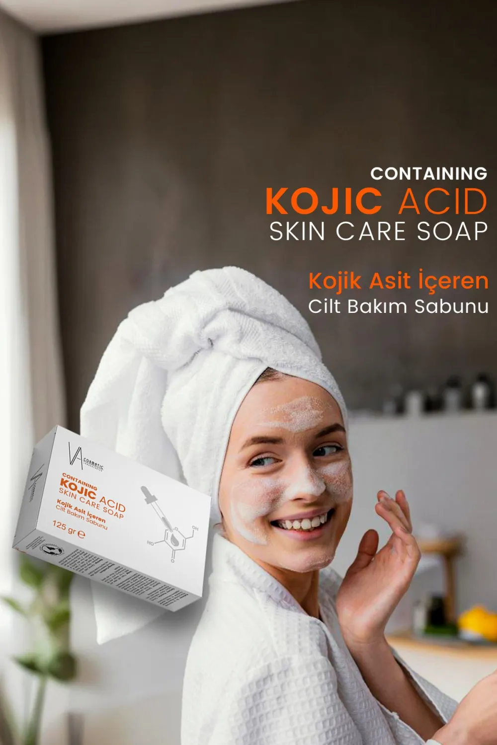 Va Cosmetic Kojik Asit Sabunu 125 Gr.