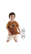Denokids Erkek Bebek Çocuk Müslin Şort T-shirt Takım Çok Renkli