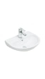 Creavit Oval Lavabo 40 x 50 CM Beyaz Delikli