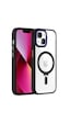 Apple Uyumlu iPhone Buff 13 Bumpermag Kılıf Black