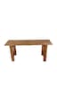 Ahşap Bank Bench Sandalye Mutfak Bank Ceviz 100cm X 30cm Kahverengi
