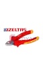 İzeltaş 1000V İzoleli Elektrikçi Yan Keski 160 MM 6 1/4"