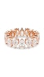 5690090 Swarovski Yüzük Re Matrıx:rıng Whıte/ros 50 Metalik