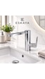 Eshom Lüx Premium Silva 360 Döner Borulu Banyo Lavabo Bataryası Çeşmesi Musluğu Krom Eshom Lüx Premium Silva 360 Döner Borulu Banyo Lavabo Bataryası Çeşmesi Musluğu Krom