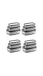 Oval 12 Parça Hava Almaz Sızdırmaz Saklama Kabı Seti Füme 4x 300/500/800 Ml Çok Renkli