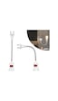 Ledx Dy-112 Prizden E27 Duya Dönüştürücü 26cm Spiralli Anahtarlı Duy Priz Tipi Esnek Duy