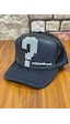 Hamze Trucker Model Baskılı Hafif Yazlık Beyzbol Cap Şapka Siyah - Beyaz