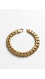 Erkek 12 Mm Çelik Bileklik Gold