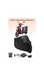 Siyah Volta Vs1 Uyumlu Scooter Brandası Elektrikli Motosiklet Brandası, Toz Ve Su Koruması Siyah Volta Vs1 Uyumlu Scooter Brandası Elektrikli Motosiklet Brandası, Toz Ve Su Koruması